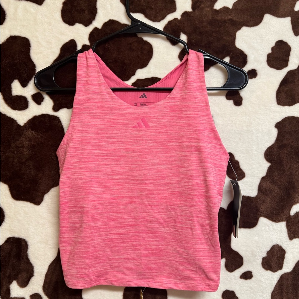 Adidas Vibrant Pink Women's Tank Top